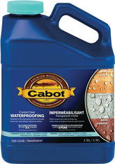 Cabot 1000C Sealant, Liquid, Crystal Clear, 1 gal